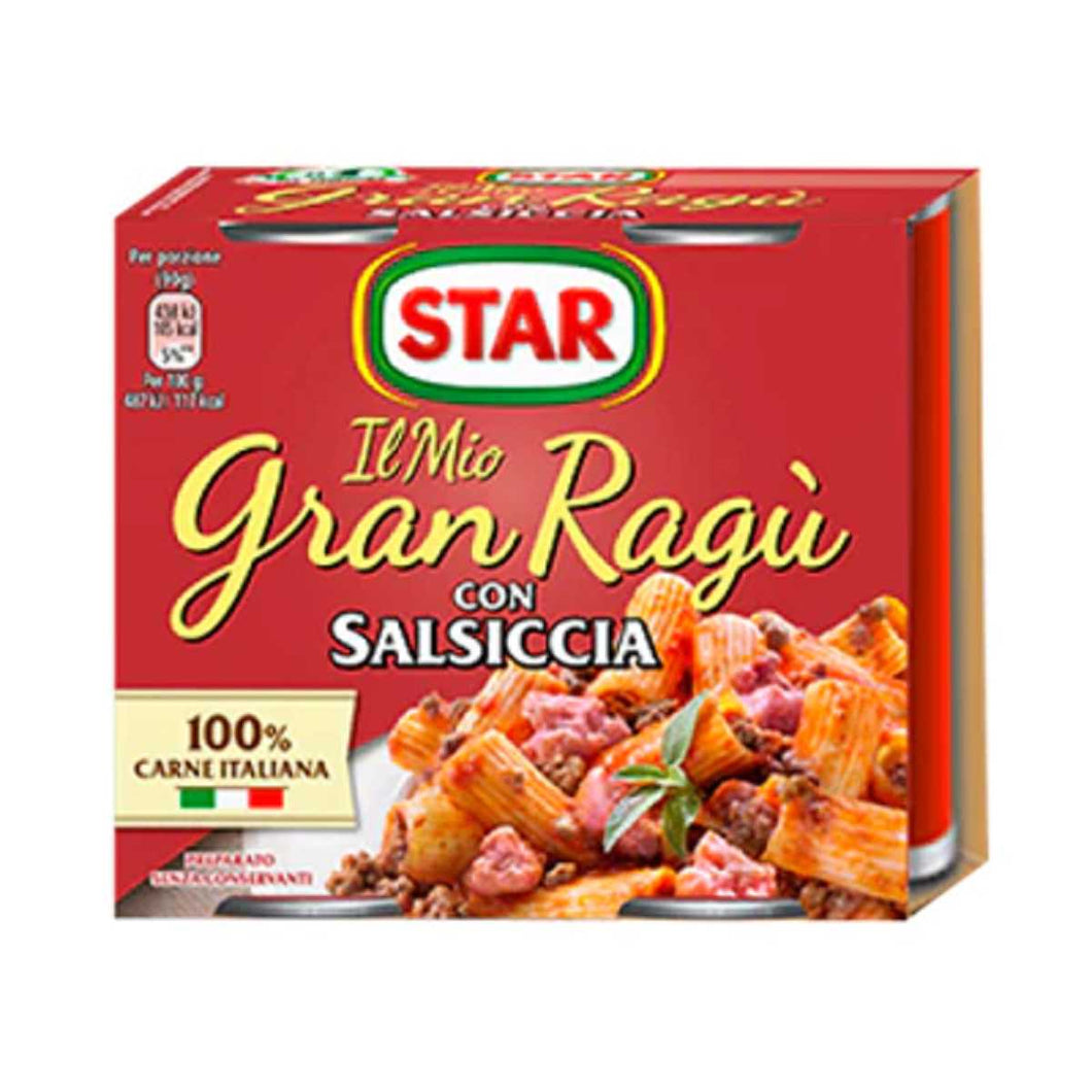 Gran Ragu' with Sausage Star 2x180g Star