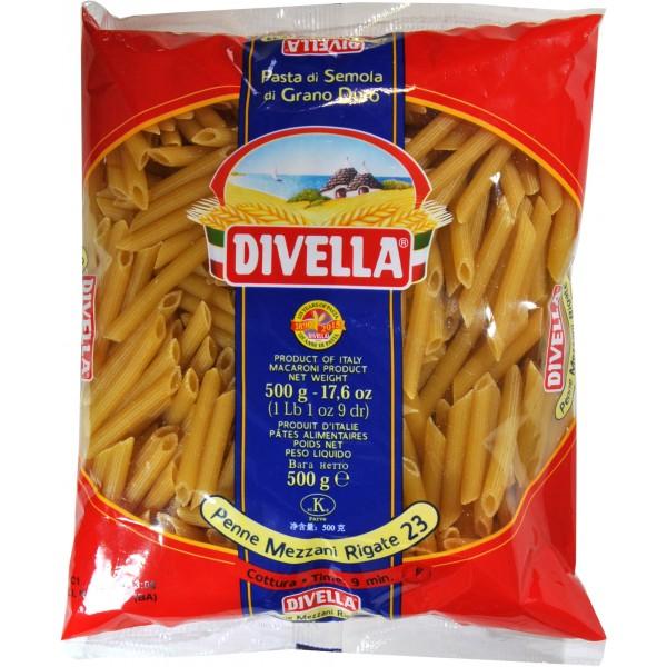 Penne Mezzani Rigate Divella 500g | No Minimum Order . Delivery – La  Vita Pazza