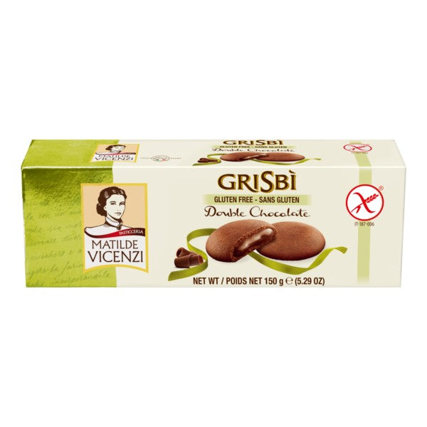 Grisbi Double Chocolate GF (150g) - La Vita Pazza